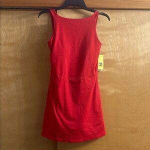 All in Motion Red Mini Dress